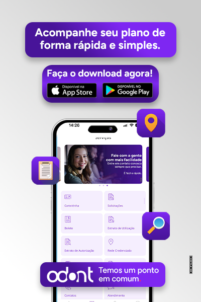 Banner - Novo App Odont no ar!